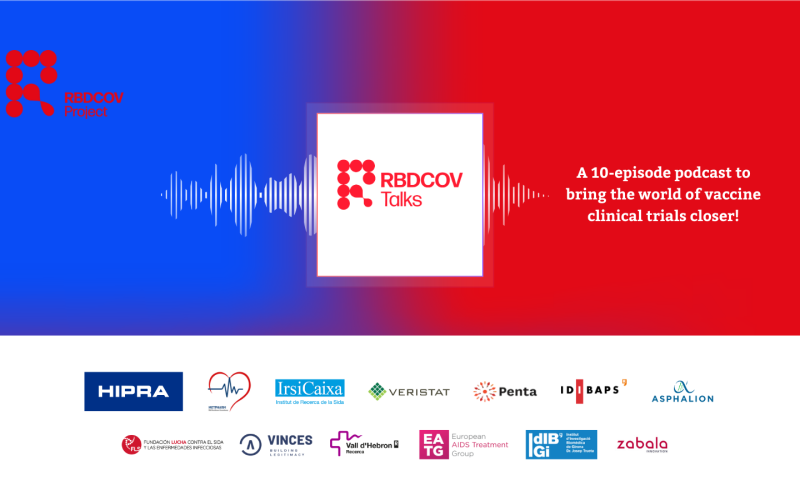 El proyecto europeo RBDCOV innova en la divulgación científica con “RBDCOV Talks”, un podcast sobre ensayos clínicos de vacunas
